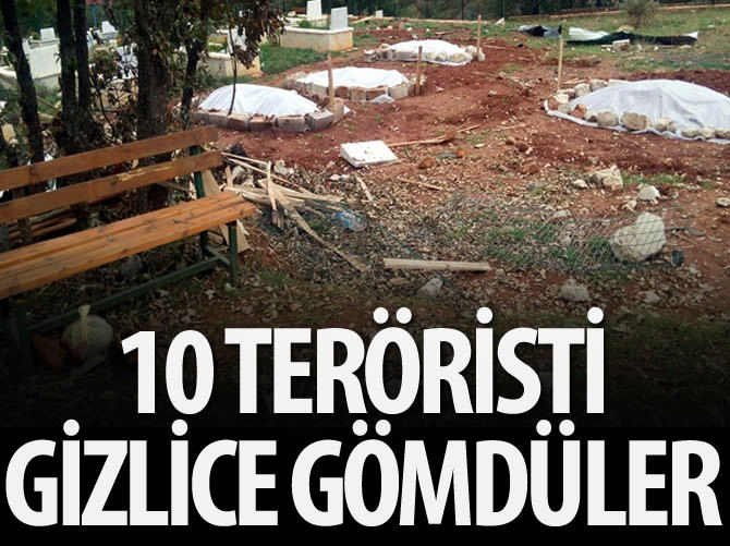 Terörist cenazelerinin gizlice gömüldüğü ortaya çıktı