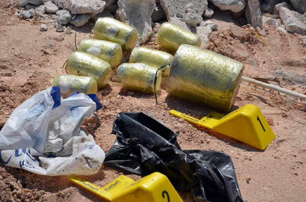 Ankara Polatlı’da PKK’ya ait 100 kilo patlayıcı bulundu