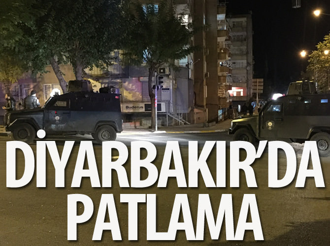 Diyarbakır'da patlama