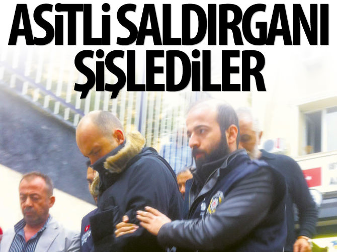 Asitli saldırganı cezaevinde şişlediler