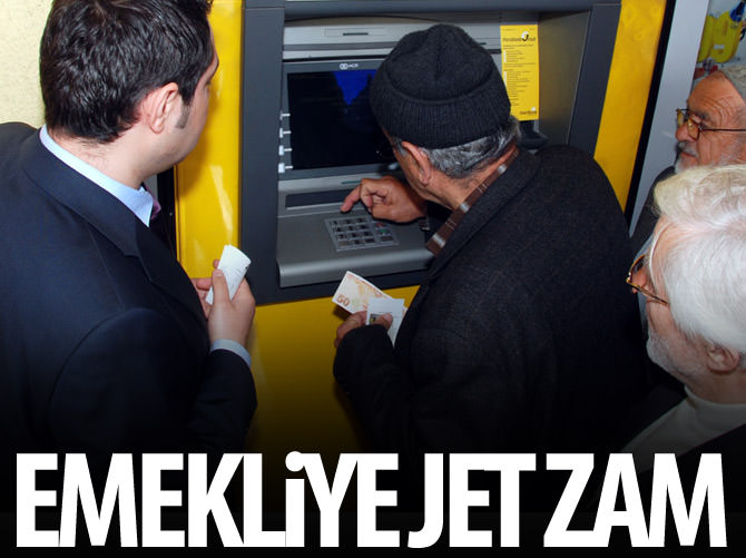 Emekliye jet zam