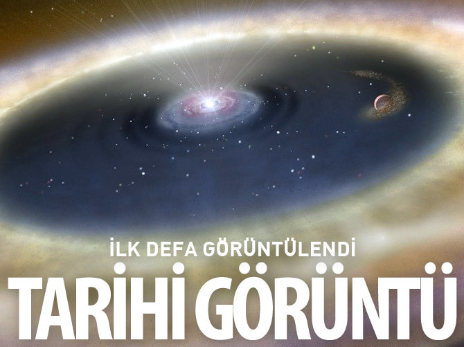 Uzay biliminde tarihe geçecek görüntü!