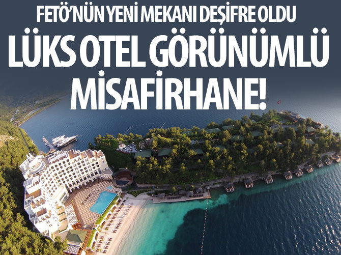 Lüks otel görünümlü misafirhane!