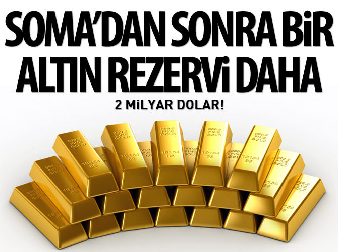 2 milyar $'lık altın rezervi bulundu