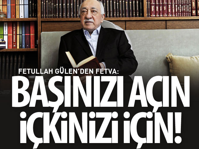 Başınızı açın içkinizi için