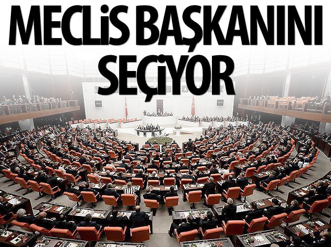 TBMM Genel Kurulu, Meclis Başkanı seçimi için toplandı