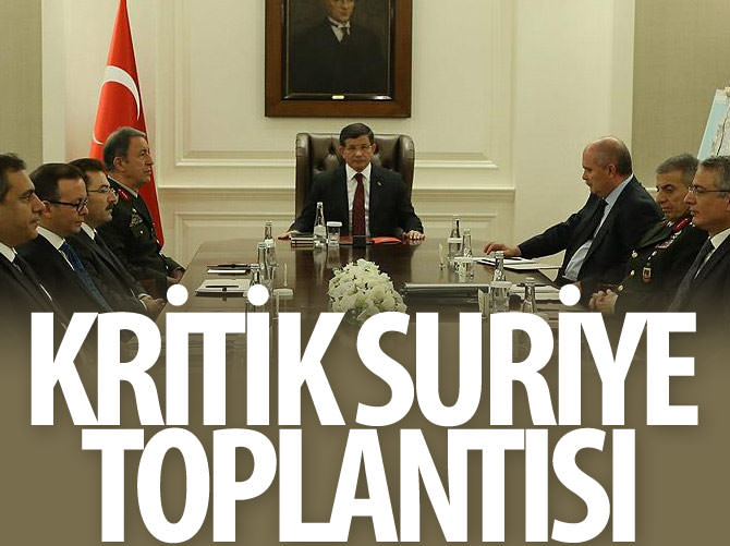 Çankaya Köşkü'nde kritik Suriye toplantısı
