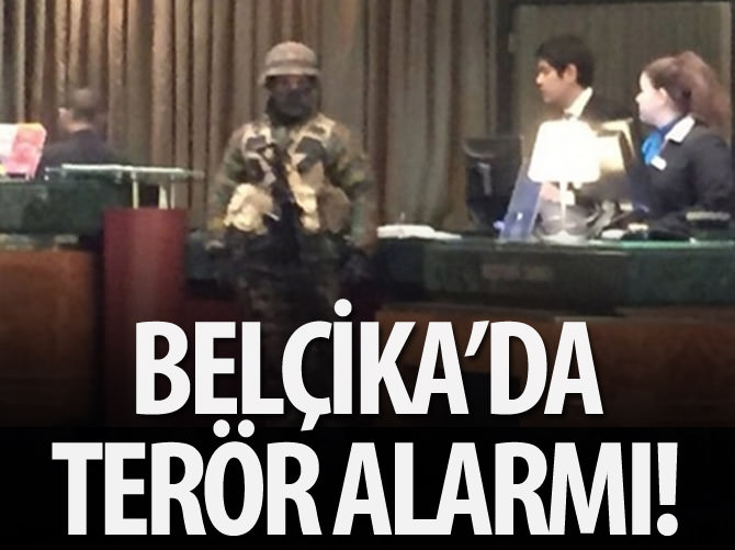 Belçika'da terör alarmı!