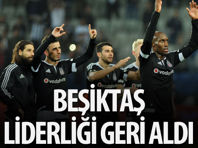 Beşiktaş liderliği geri aldı