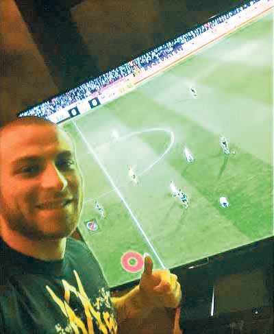 Gökhan Töre Sivasspor maçını böyle izledi - 1