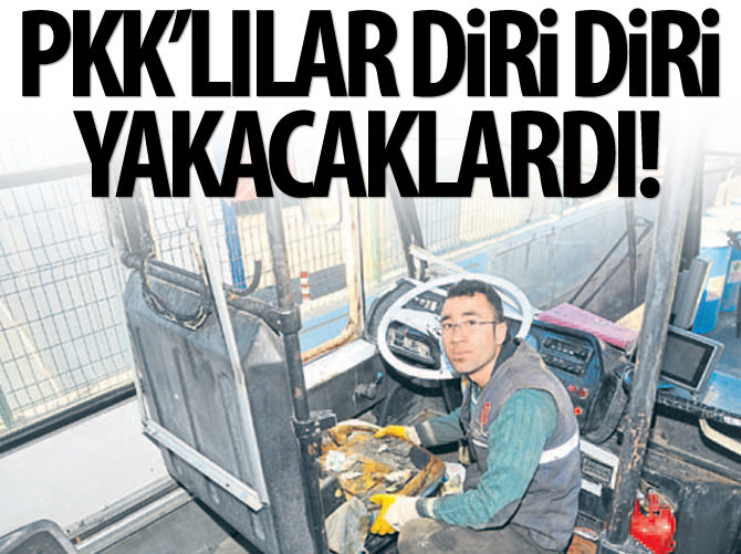 Dehşeti anlattı: Ben içindeyken molotof attılar