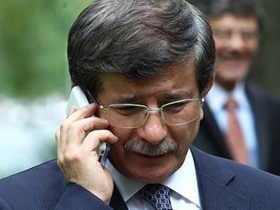 Davutoğlu'ndan kritik telefon görüşmesi