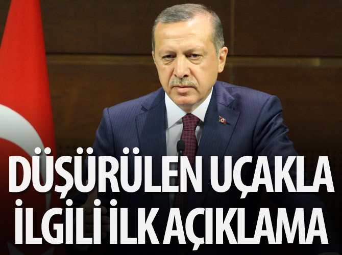 Cumhurbaşkanı Erdoğan'dan düşürülen 'uçak' açıklaması