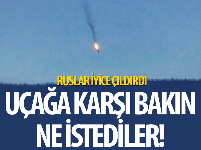 Düşürülen Rus uçağına karşı Ayasofya