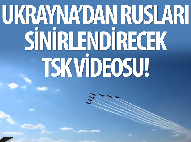 Ukrayna'dan Rusları çıldırtan Türk ordusu klibi