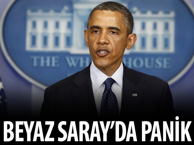 Beyaz Saray'da terör paniği