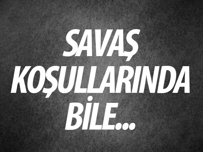 Binali Yıldırım: Savaş koşullarında bile iptal olmadı