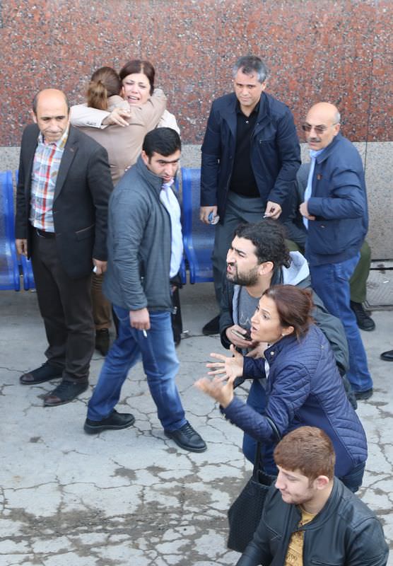 Tahir Elçi'nin eşi "Katil PKK" diye haykırdı