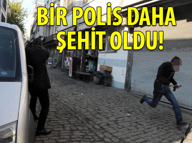 1 polis daha şehit oldu