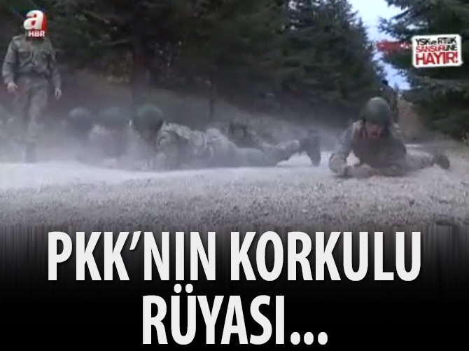 Komandoların nefes kesen görüntüleri!