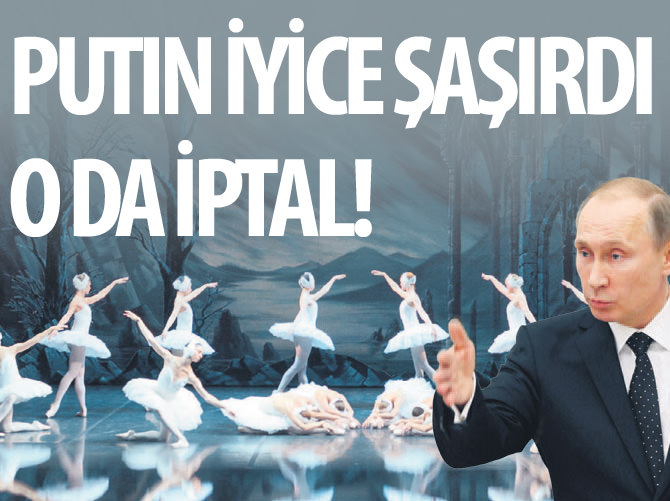 Putin'den sanata müdahale