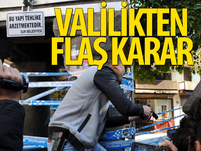 Diyarbakır Sur'da sokağa çıkma yasağı