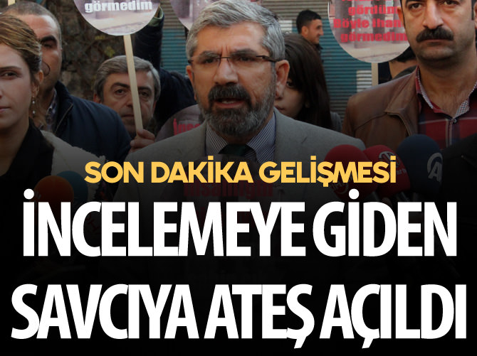 Tahir Elçi'nin öldürülmesini soruşturmaya giden savcıya ateş açıldı