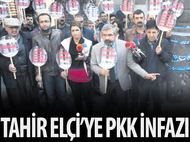 Baro Başkanı Tahir Elçi'ye PKK infazı