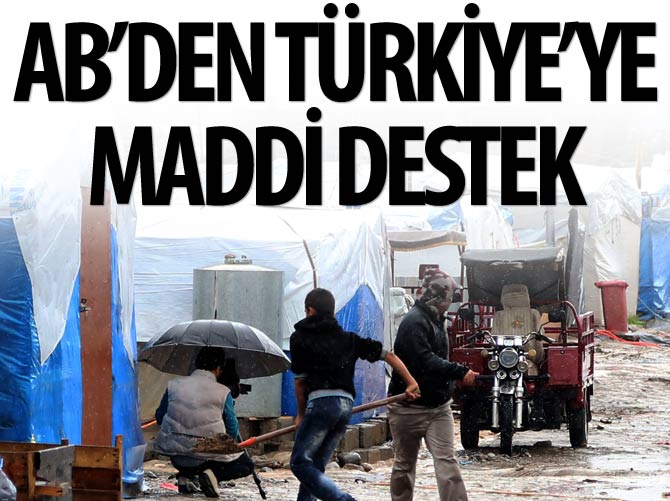 AB'den Türkiye'ye mülteci yardımı