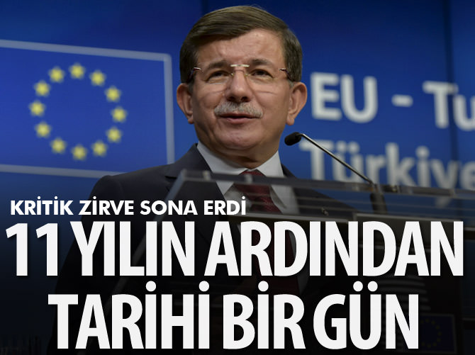 Kritik Türkiye-AB zirvesi sona erdi