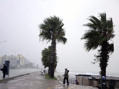 Akdeniz ve Ege Denizi için "fırtınamsı rüzgar" uyarısı