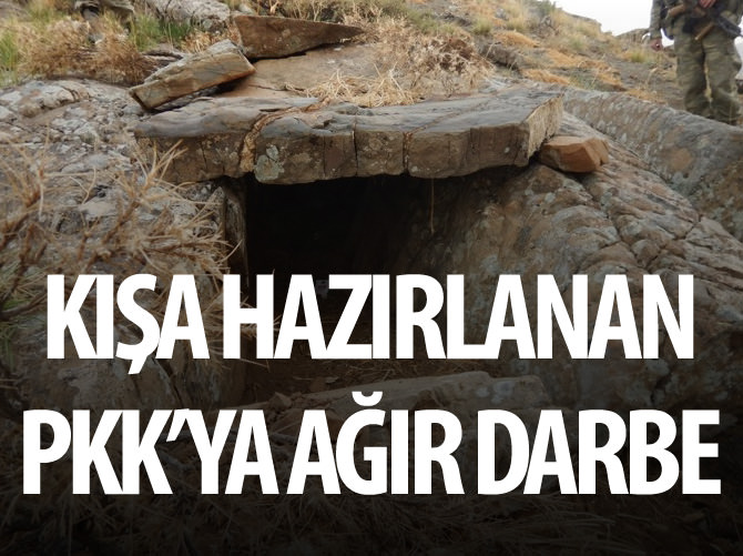 Kışa hazırlanan PKK'ya ağır darbe