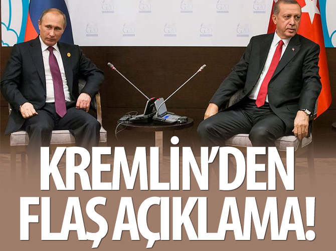 Putin- Erdoğan görüşmesiyle ilgili flaş açıklama