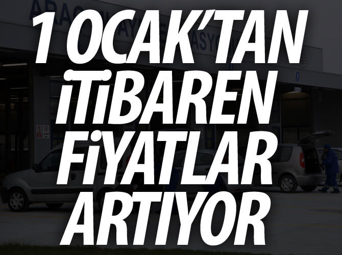 Araç muayenesinde yeni ücretler belli oldu
