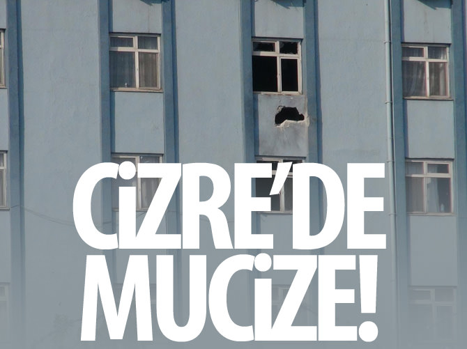 Cizre'de mucize! PKK roketatarla saldırdı...