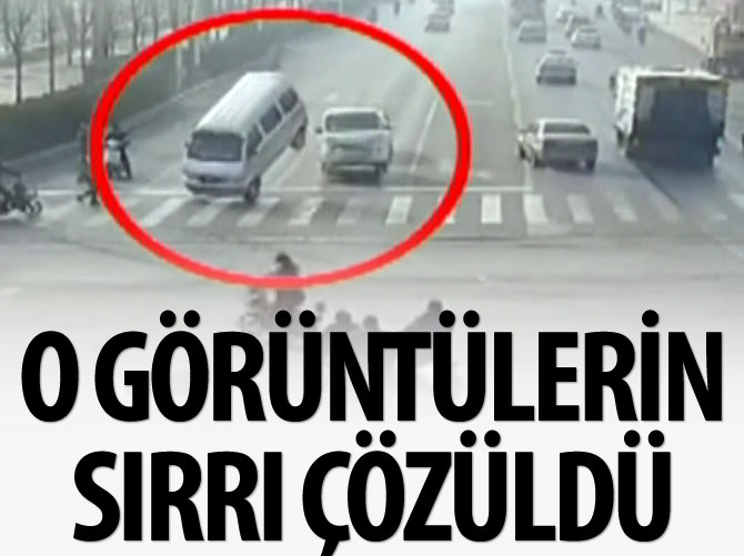 Gizemli görüntünün sırrı çözüldü