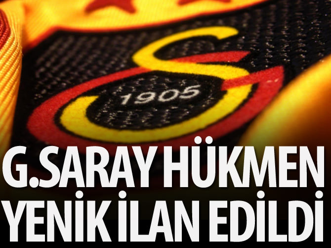 Galatasaray hükmen yenik ilan edildi