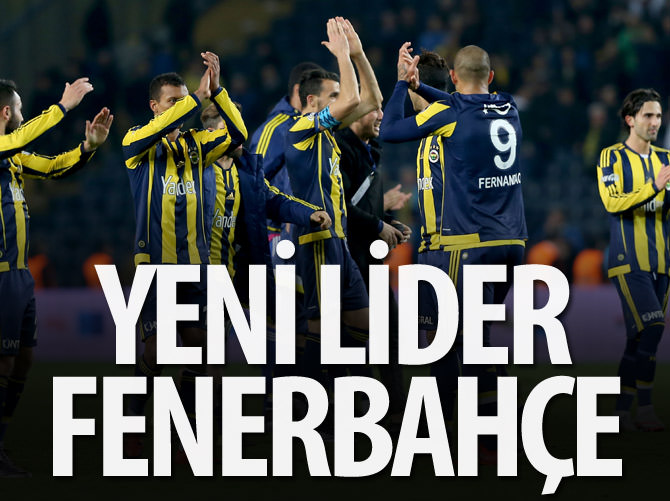 Yeni lider Fenerbahçe