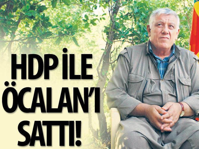 Cemil Bayık, HDP ile Öcalan'ı sattı!