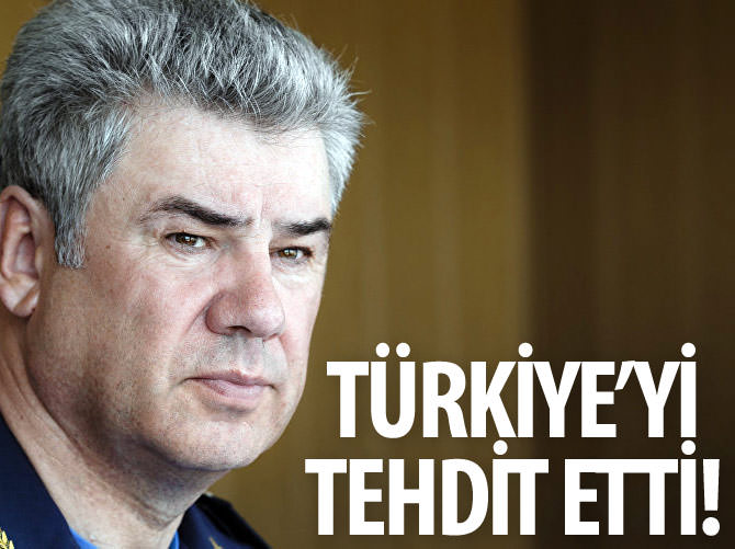 Rus komutan Türkiye'yi tehdit etti!