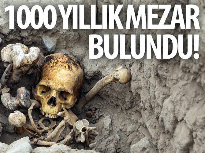 Peru'da 1000 yıllık mezarlar bulundu
