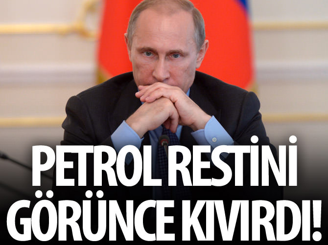 Rusya petrol restini fena kıvırdı!