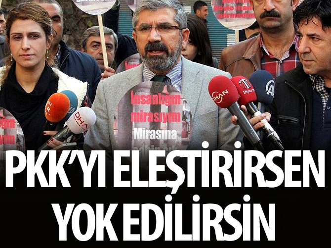 Tahir Elçi: PKK’yı eleştirirsen yok edilirsin!