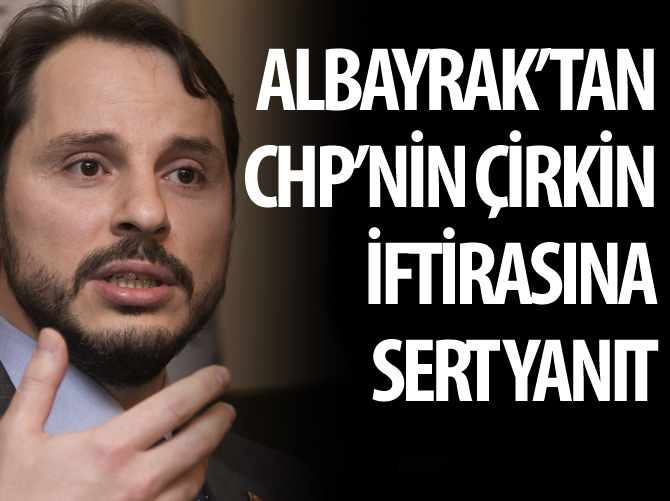 Berat Albayrak'tan CHP'li Eren Erdem'in iftiralarına yanıt