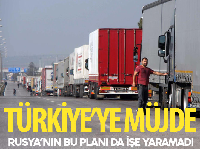 Türk TIR'larına alternatif güzergah