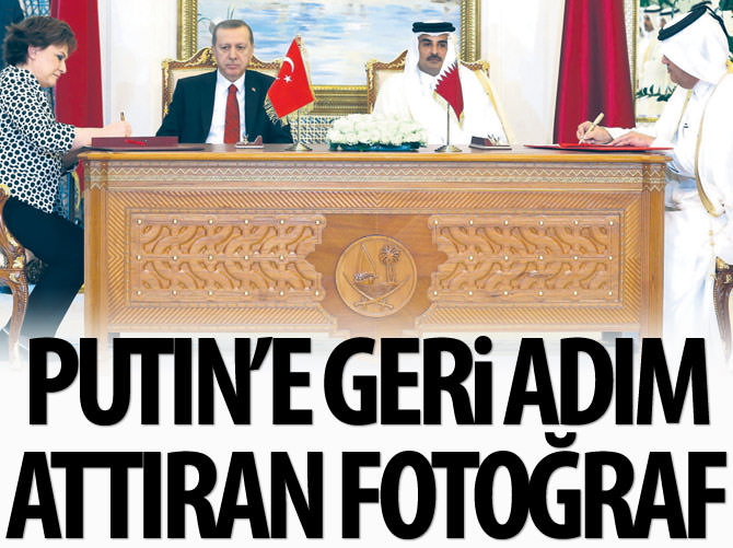 Putin'e geri adım attıran fotoğraf