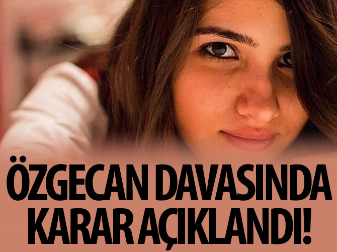 Özgecan Aslan cinayetinde flaş gelişme