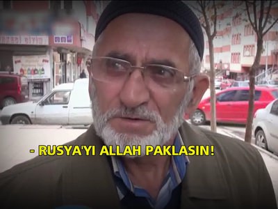 Vatandaştan Rusya'ya tokat gibi cevap