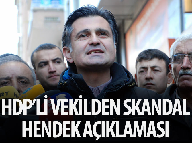 HDP'li vekil Ziya Pir hendekleri savundu