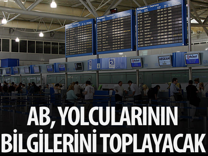 AB, havayolu yolcularının bilgilerini toplayacak